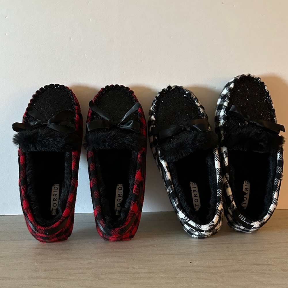 Torrid Moccasin Slippers wide width